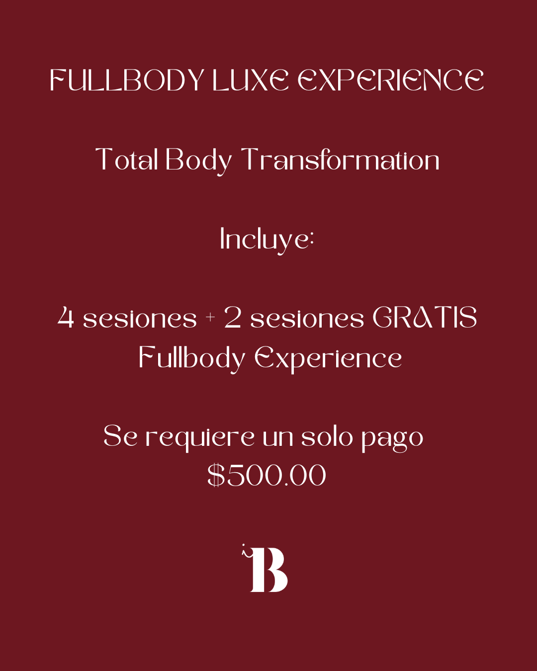 FULL BODY EXPERIENCE