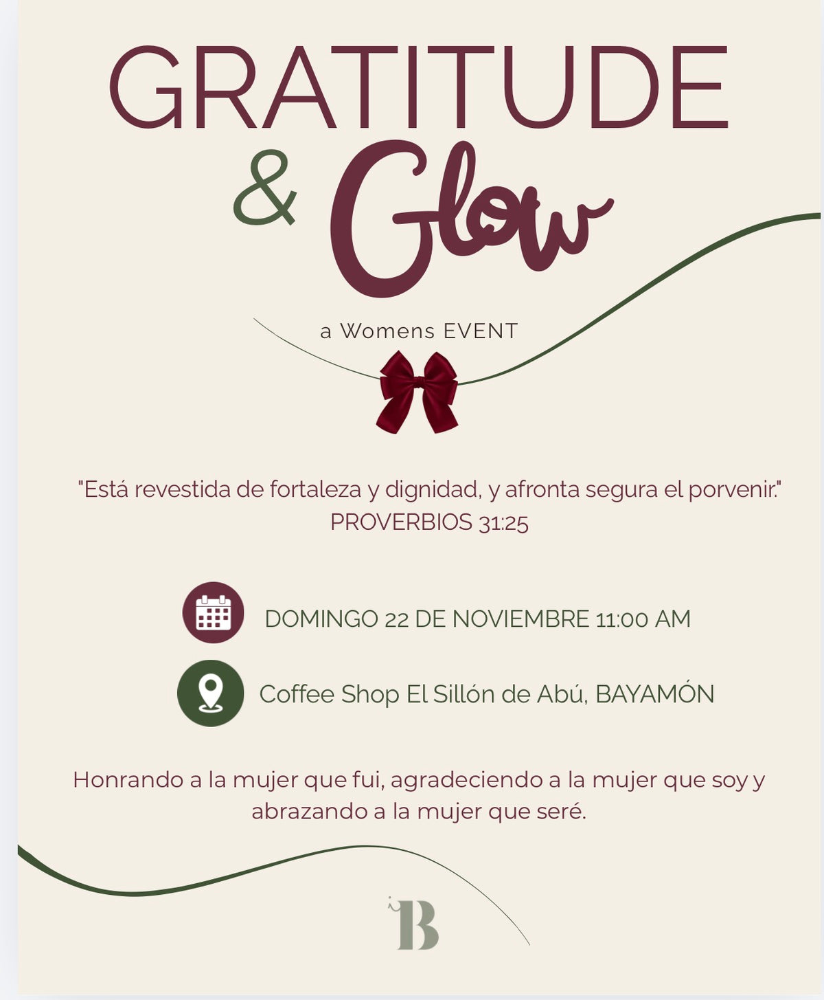 Gratitude & Glow | A Women’s Event