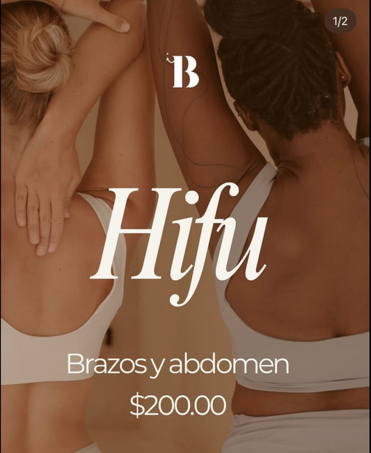 Hifu oferta brazo y abdomen