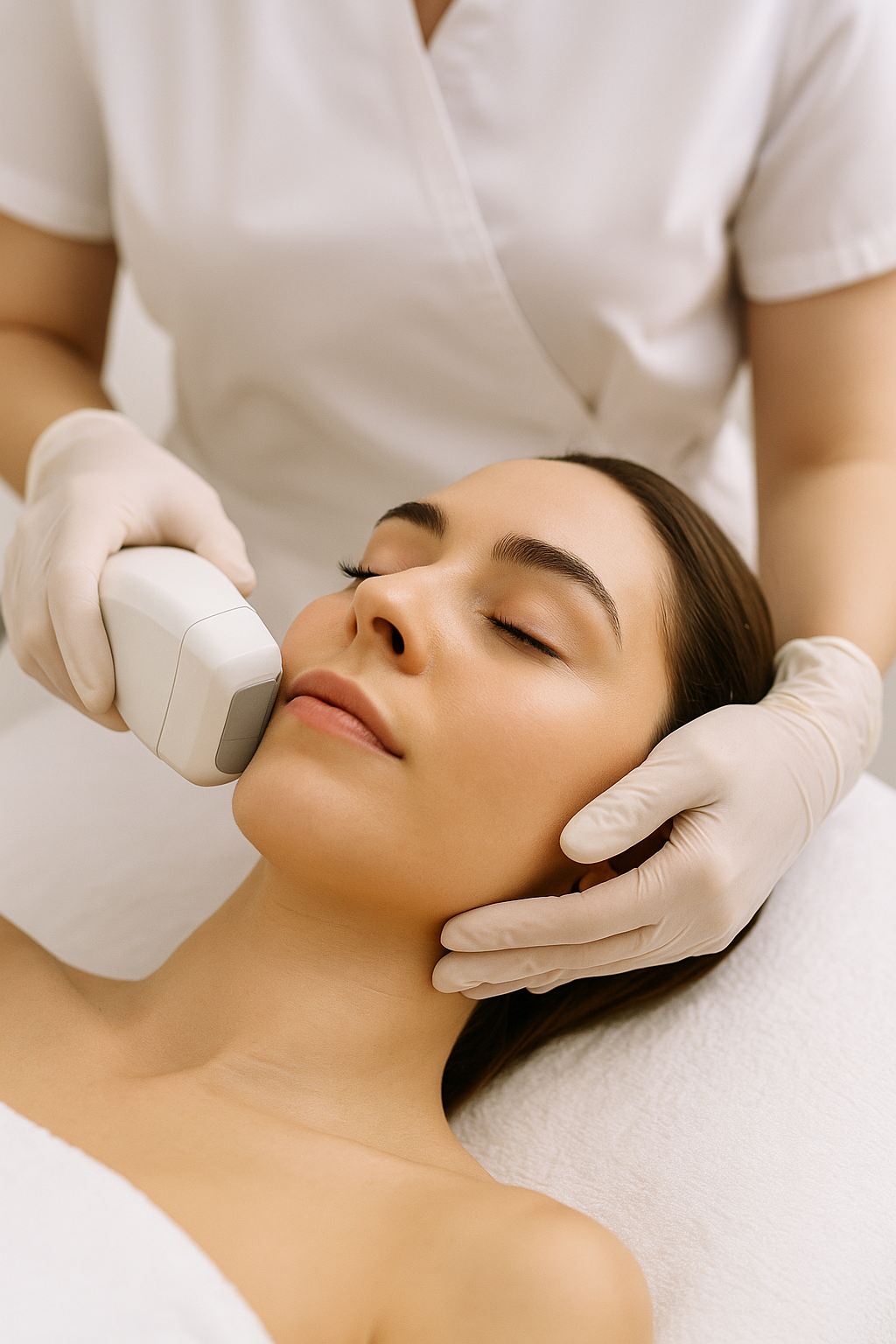 Hifu rostro completo hasta cuello