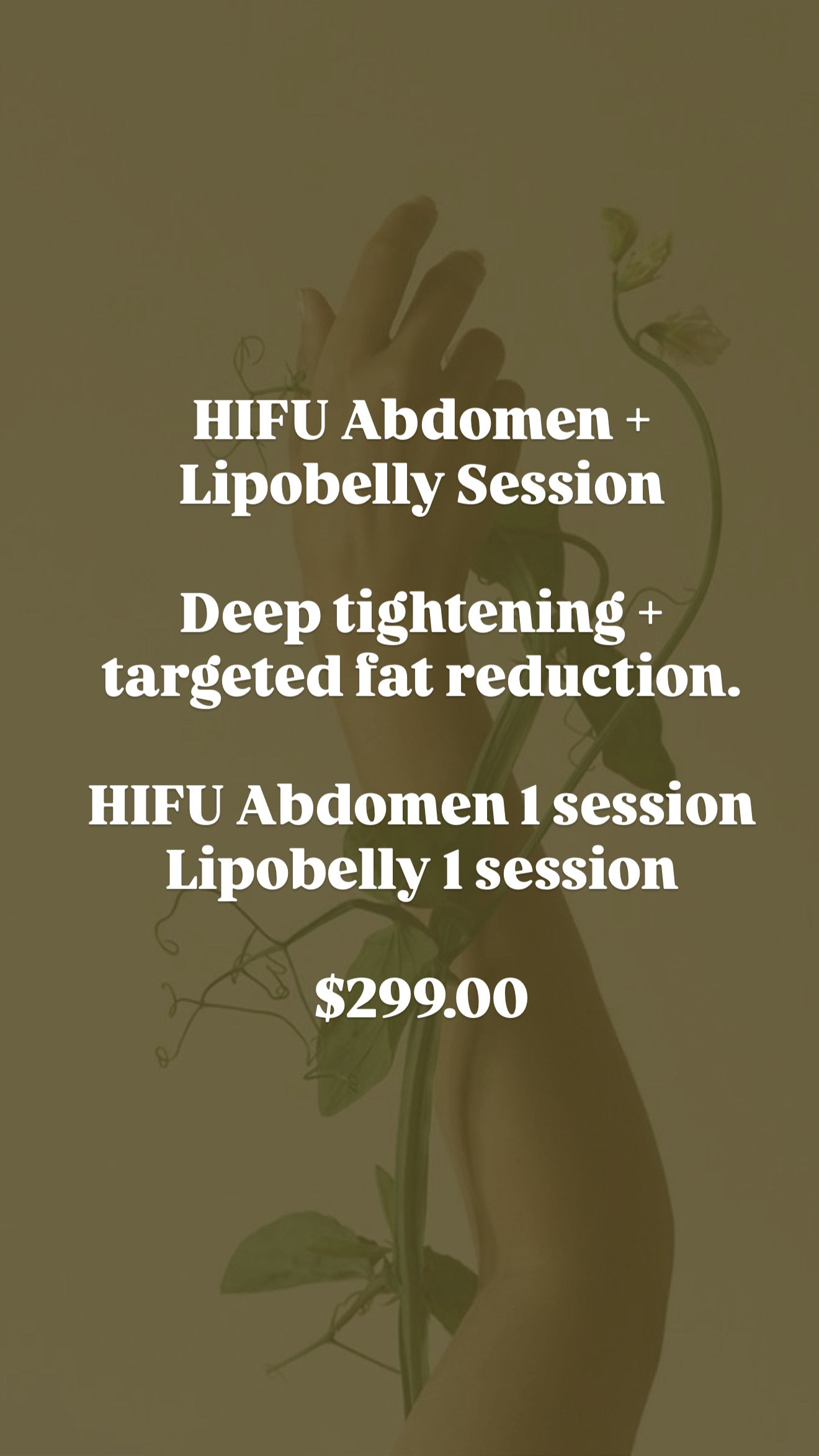 Hifu abdomen & lipobelly